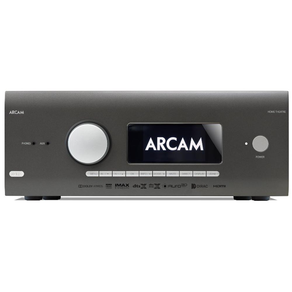 Arcam AVR21 HDMI 2.1 High Power Class AB AV Receiver