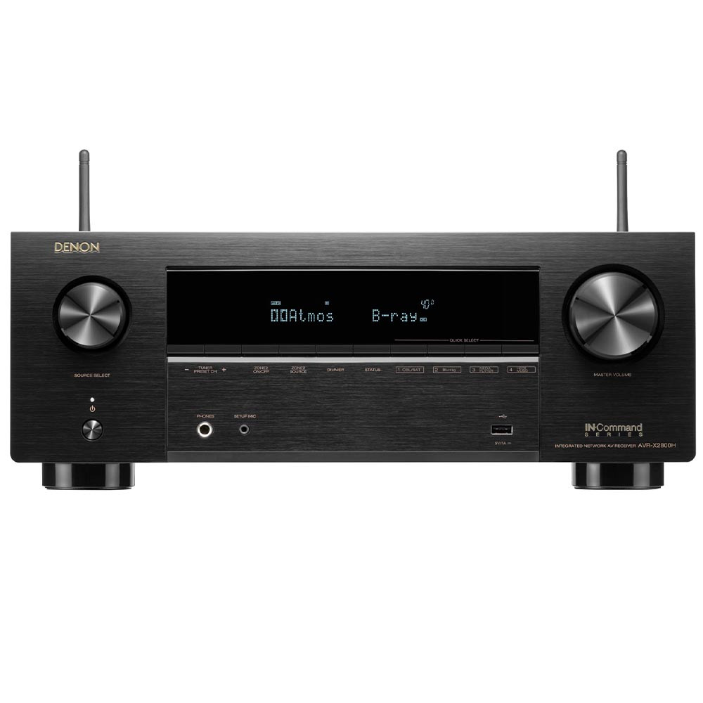 Denon AVR-X2800H 7.2 Ch. 8K AV Receiver