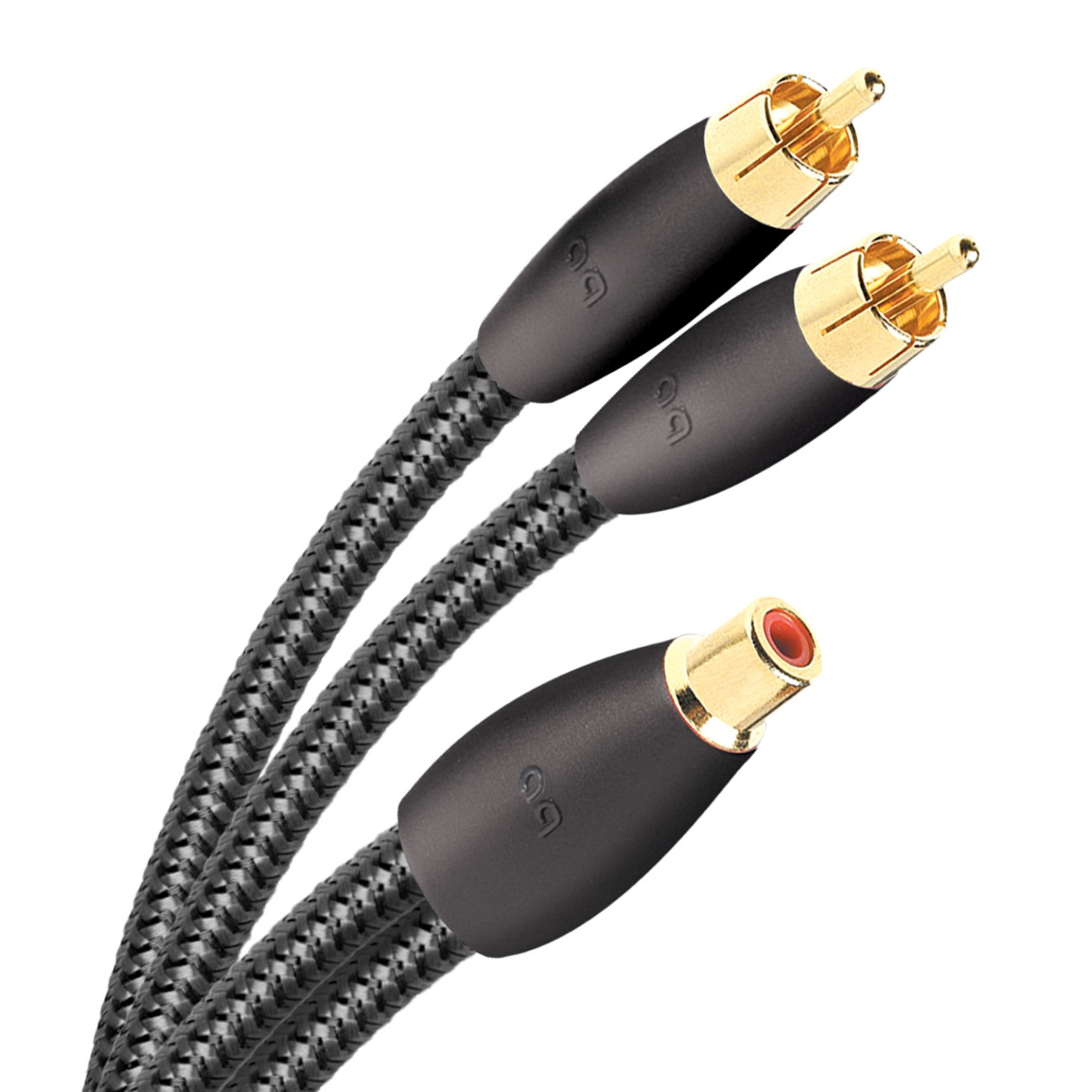AudioQuest F22M-FLX-X Splitter (1 Female RCA to 2 Male RCA)