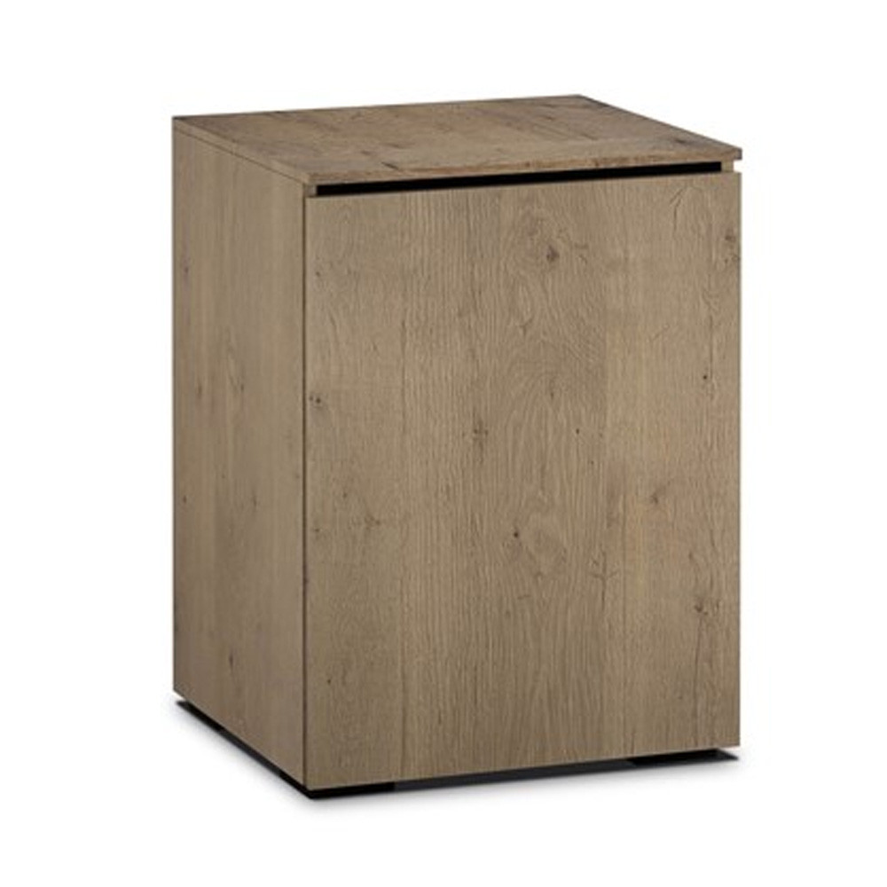 Salamander Chameleon Lancaster 317 Single-Width AV Cabinet in Barnboard Oak