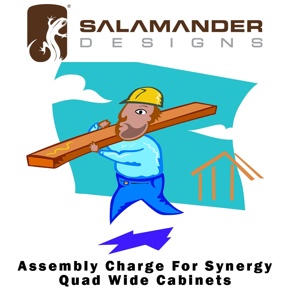 Salamander Designs Synergy Assembly Charge For Synergy Quad Wide Cabinets